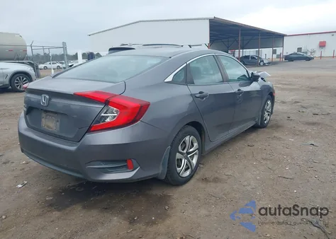2017 Honda Civic Lx из США, поврежденный, VIN 19XFC2F59HE030620